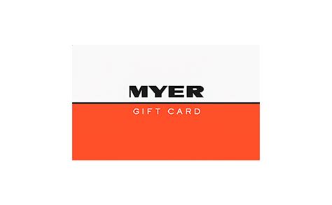 myer gift card online purchase.